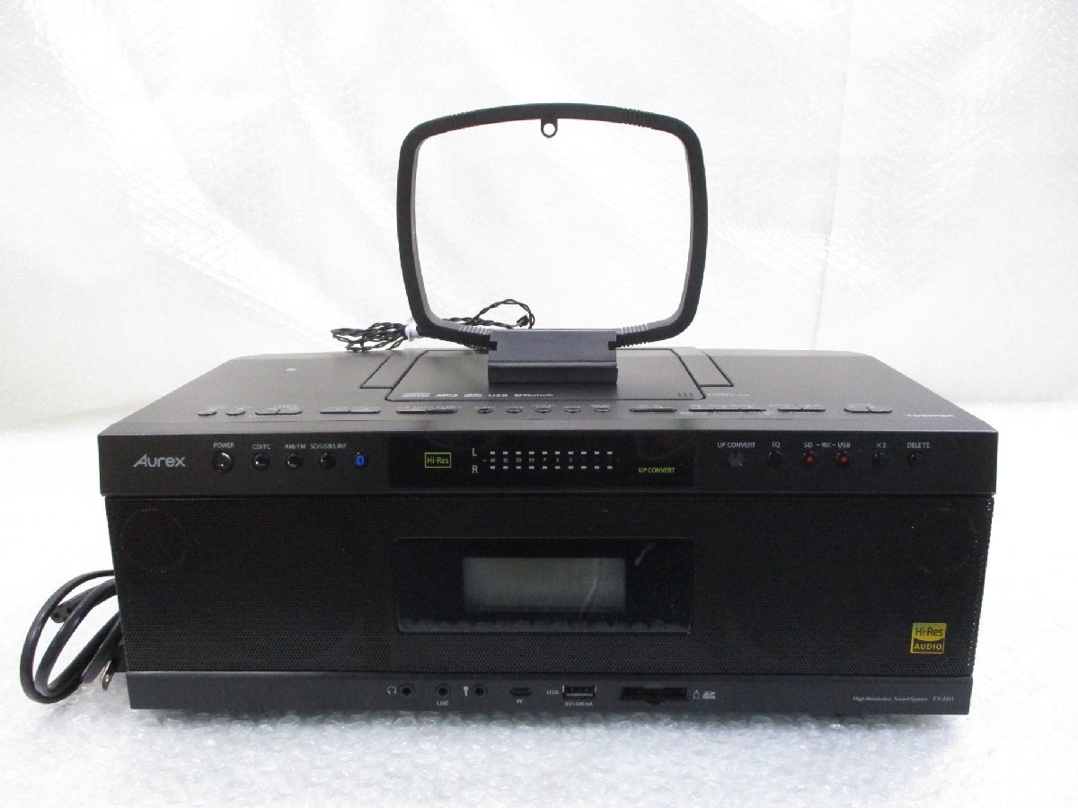◎美品 TOSHIBA 東芝 Aurex SD/USB/CDラジオ TY-AH1 Bluetooth
