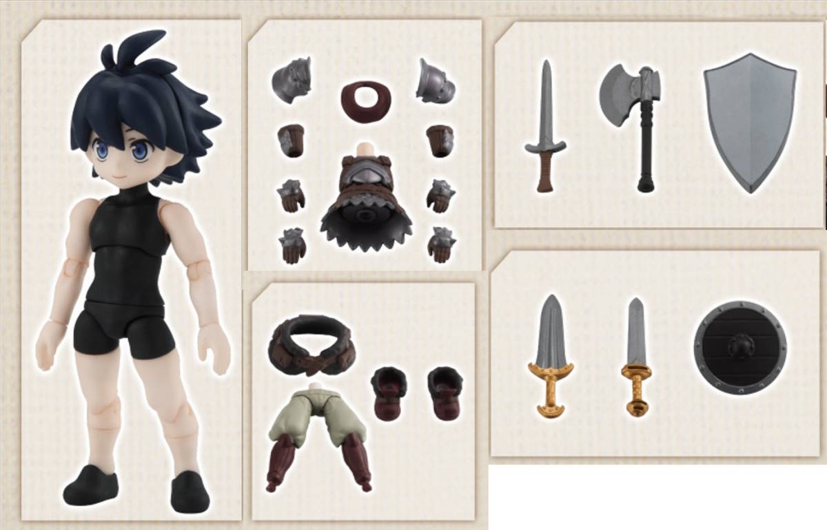  ガシャポンクエスト 冒険の始まり編 異世界から来た少年 戦士の鎧上&下 武器A&B 5種set ガチャ アクアシューターズ デスクトップアーミー(コミック、アニメ)｜売買されたオークション その他