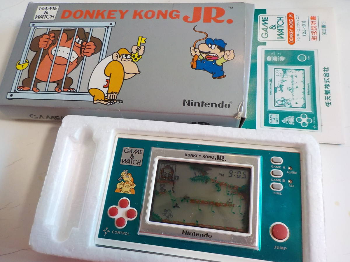 ゲームウォッチ　ドンキーコングＪｒ　故障無し　プレイ問題なし　売り切り