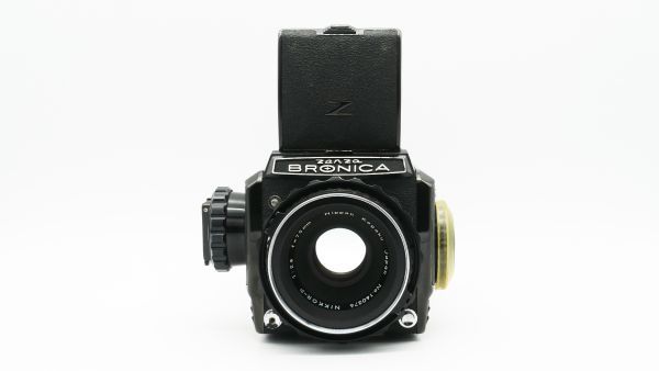 ゼンザブロニカ ZENZA BRONICA S2 A ブラック + Nikkor P 75mm F2.8