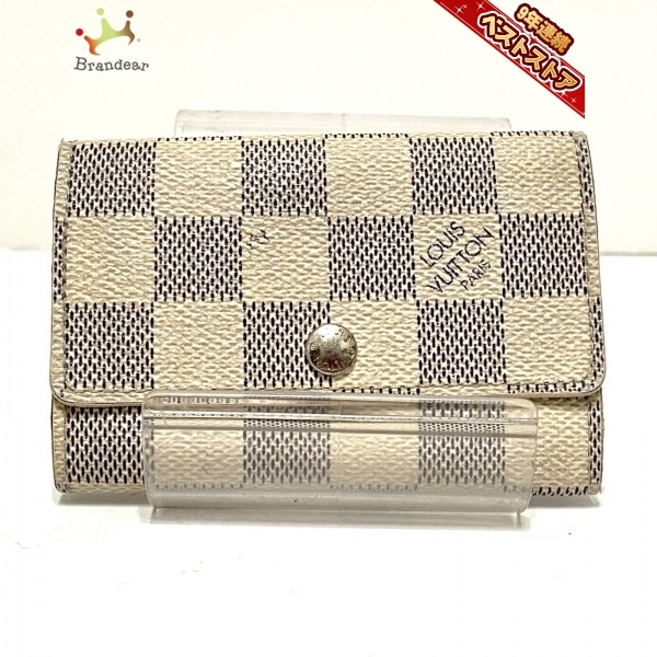 ルイヴィトン LOUIS VUITTON キーケース N61745 ミュルティクレ6 ダミエキャンバス アズール CT5007 財布 ダミエ