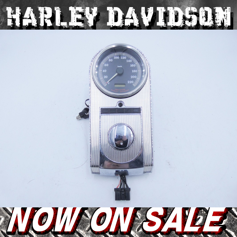 ☆NO，1241「倉庫整理大セール！　純正ハーレーダビッドソン　社外インサートパネル付　メーター　ダッシュパネル」格安価格！