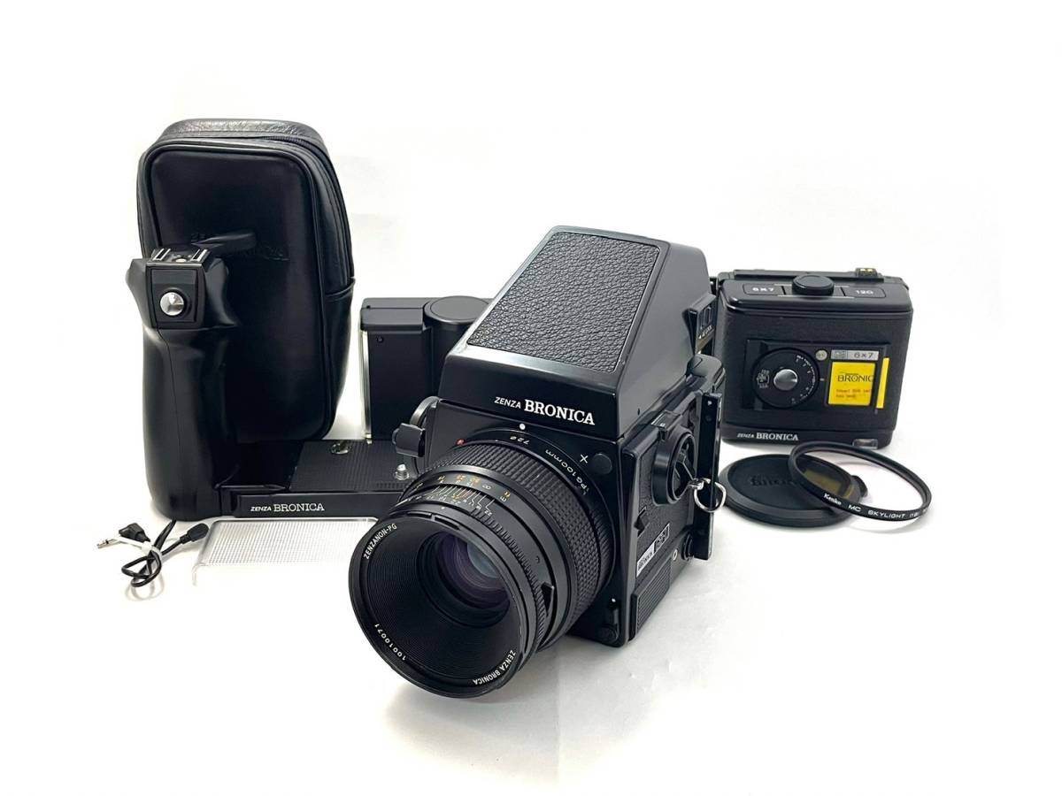 超美品 Zenza Bronica ゼンザ ブロニカ ポラロイドバック 5203 □ ZENZA BRONICA⁄ゼンザブロニカ GS-1 + ZENZANON-PG 1:3.5 f=100mm