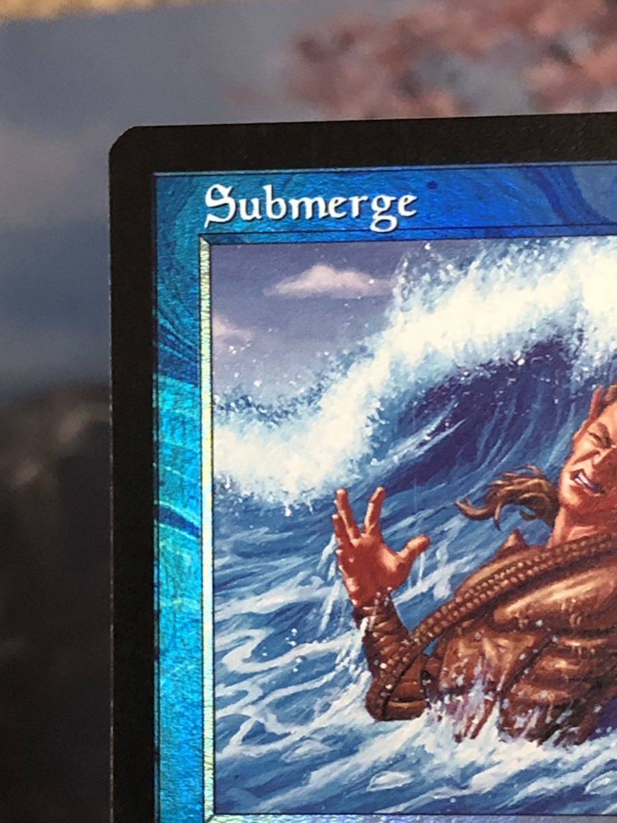 MTG][英語FOIL] 水没/Submerge [NEM]※継ぎ目あり