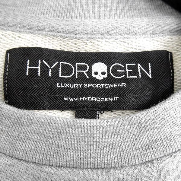 □HYDROGEN ハイドロゲン 新品 定価3.4万 NEW SUMMER HOCKEY クルー