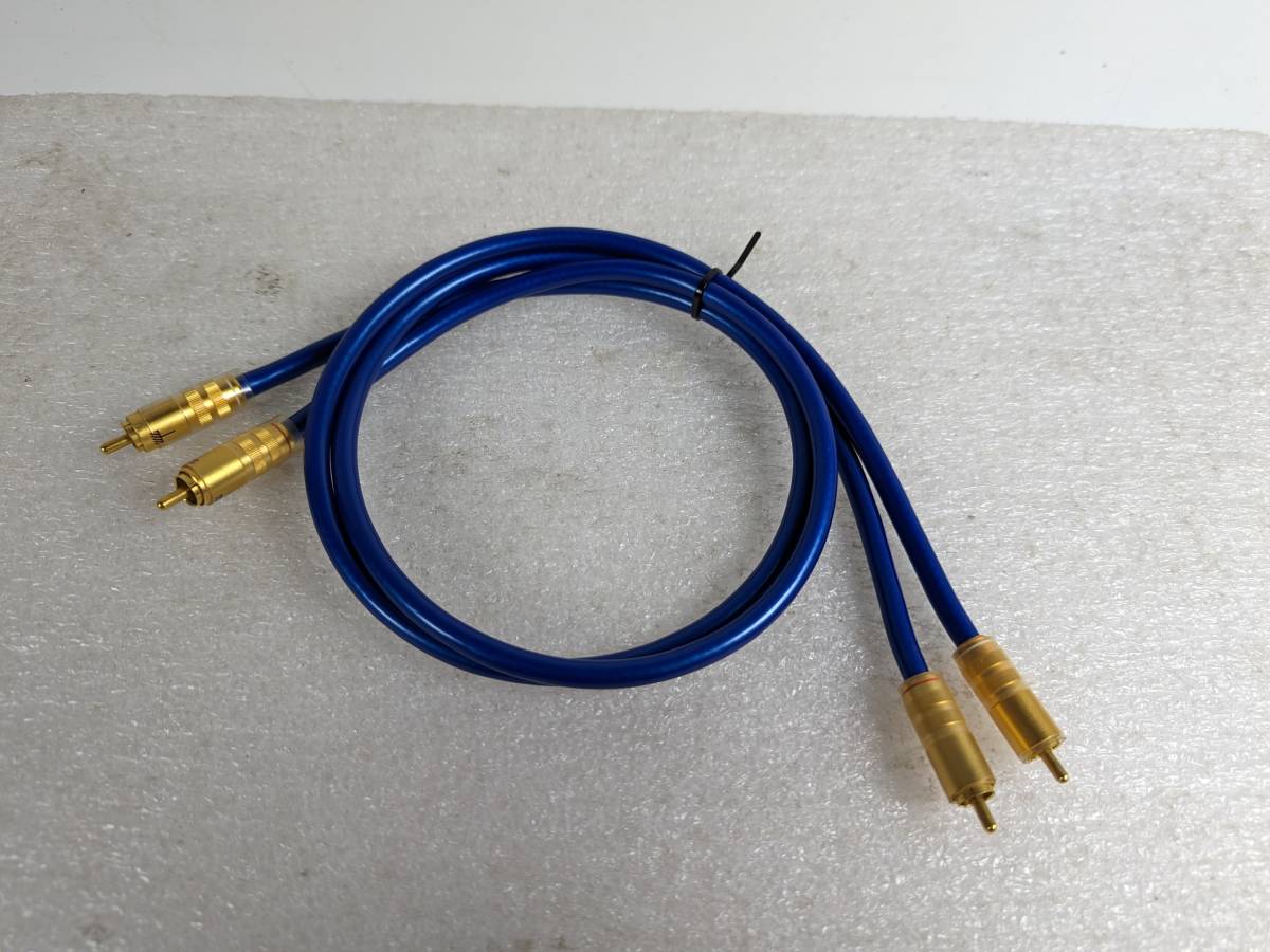 ◆◇AUDIO CRAFT KX-80 RCAケーブル 0.8ｍ ペア オーディオクラフト◇◆