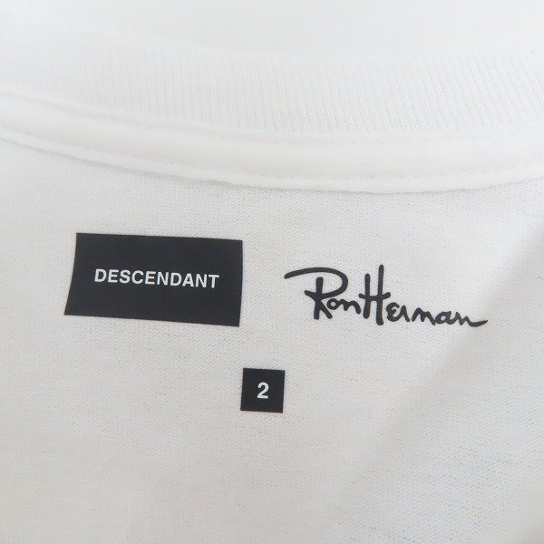 ☆DESCENDANT×Ron Herman/ディセンダント×ロンハーマン 長袖Tシャツ