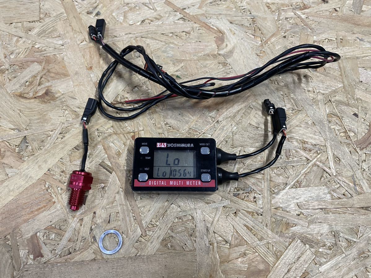 ヨシムラ デジタルマルチメーター YOSHIMURA 油温計 ゼファー400