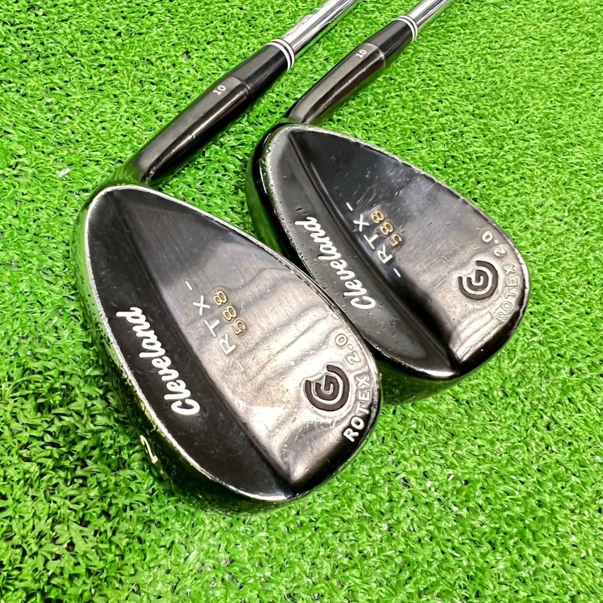 Cleveland クリーブランド RTX 588 ROTEX 2.0 ウェッジ 52° 58° 2本