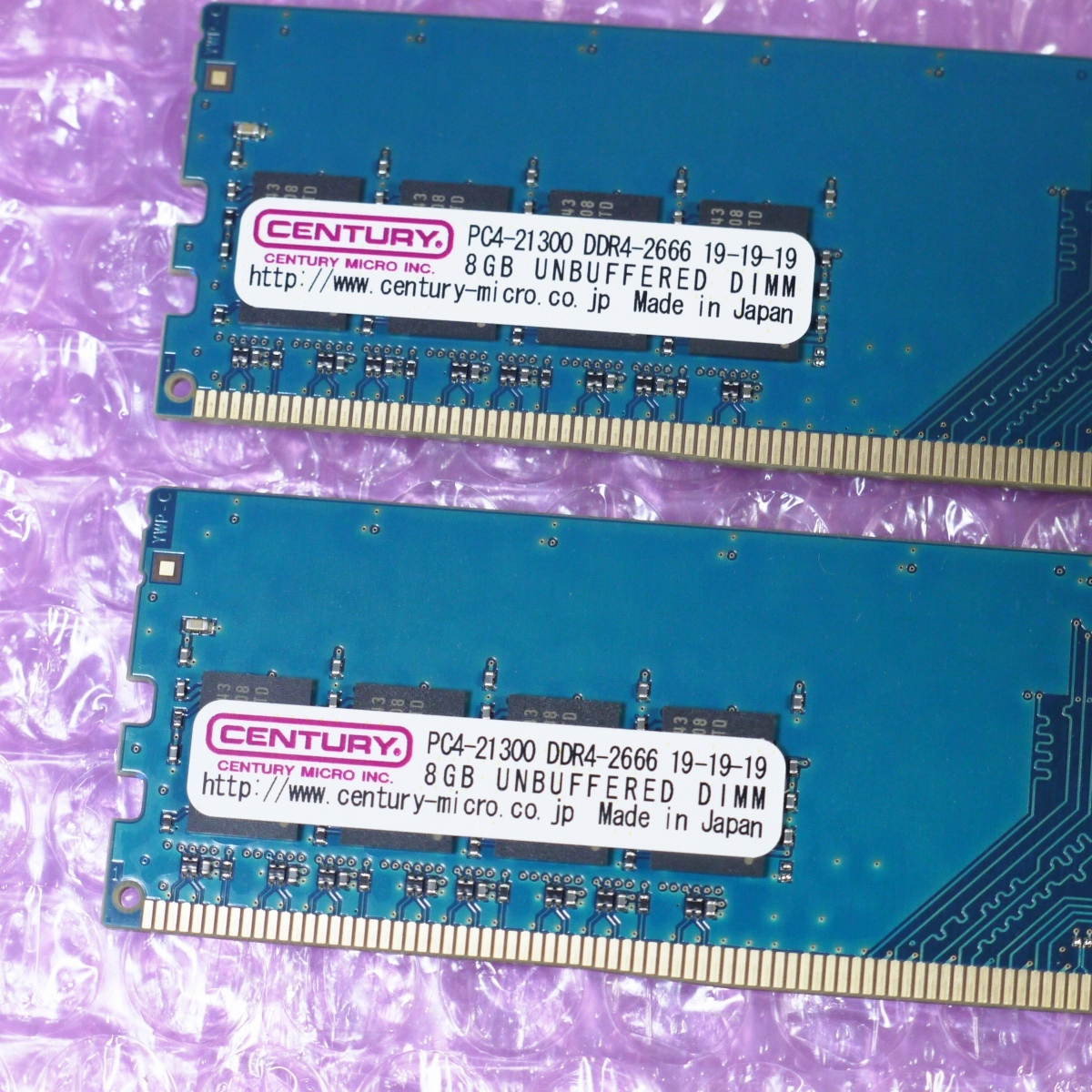 CENTURY DDR4 2666MHz 16GB (8GBx2枚) Century Micro DDR4 メモリ DDR4