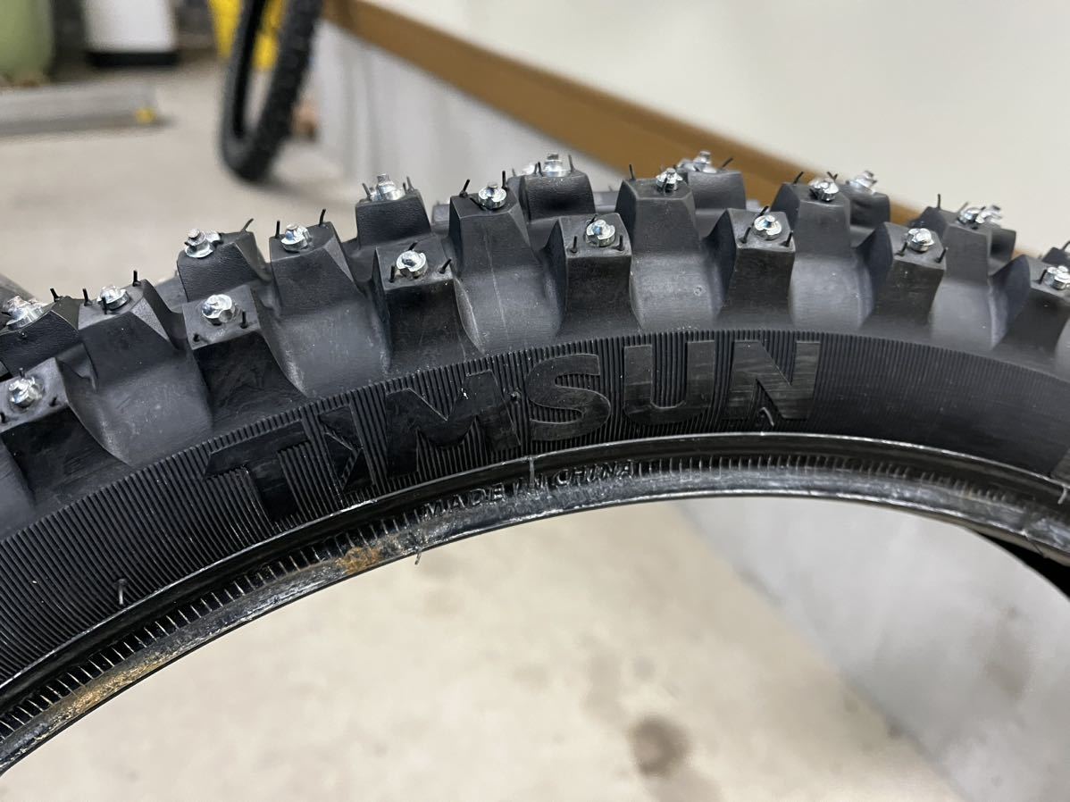 TIMSUN 2.50-17 タイヤ スパイク打ち込み 年越し宗谷岬 スーパーカブ 2.50-17 タイヤ バイク - Yahoo!オークション