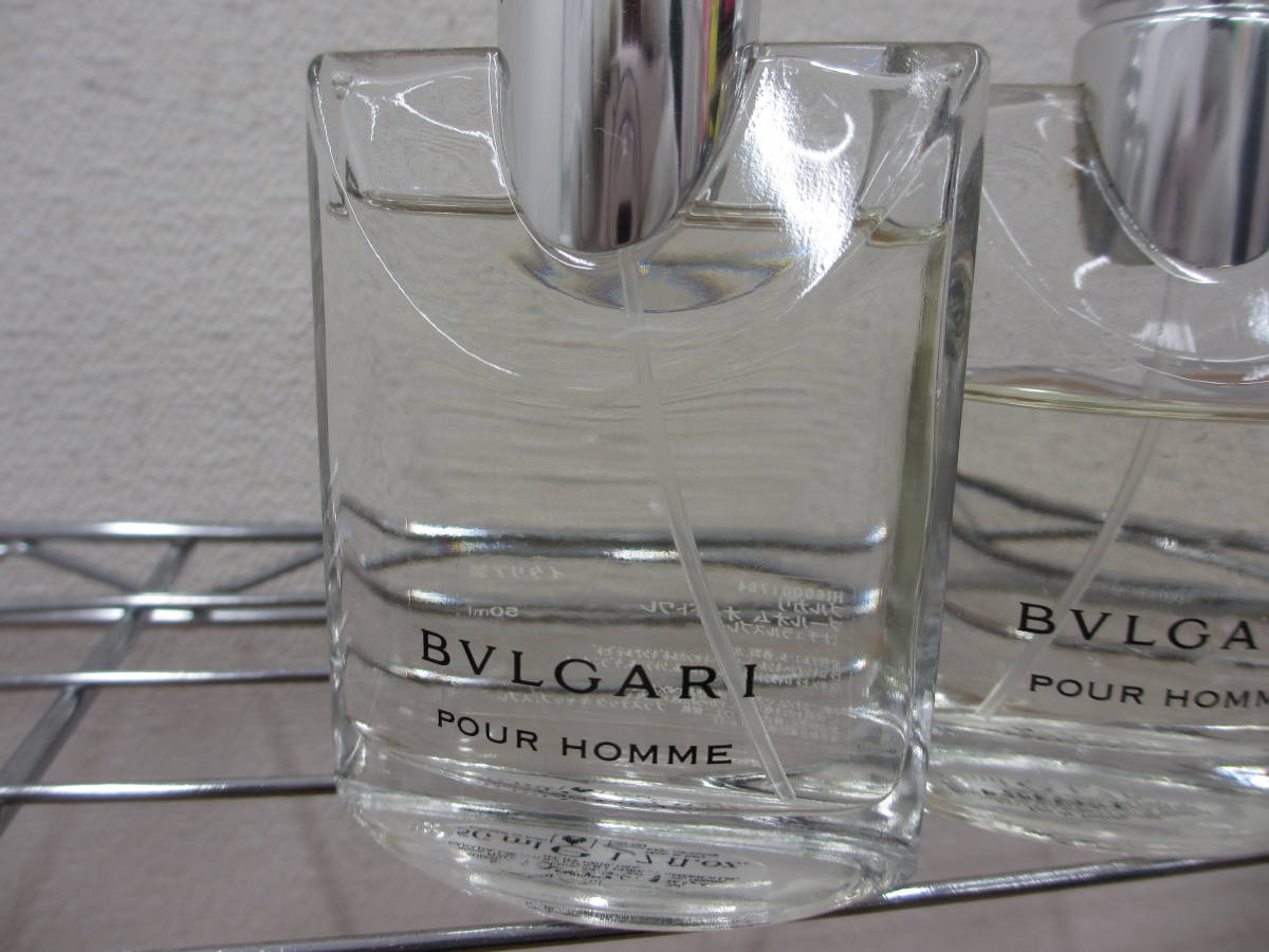 香水/BVLGARI/ブルガリ/POUR HOMME/プールオム/EDT/トワレ/50ml 2本 