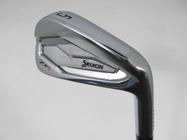 即決 中古美品 (6本)スリクソン(SRIXON) ZX5 アイアン 2020 5～9.P AMT TOUR WHITE スチール 選択なし X-100