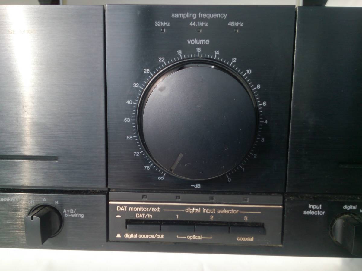 SE-M100 Technics Amplifier Digital Straight | eBay Technics
