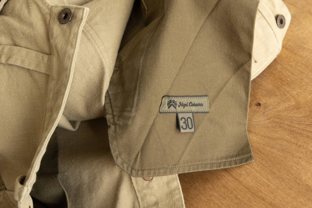 NIGEL CABOURN ナイジェルケーボン コットンベストハンティングベスト