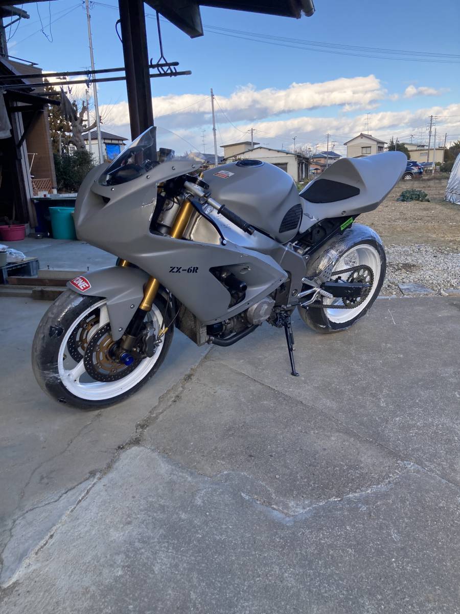 ZX-6R レーサー 書類無 サーキット ZX-6R レーサー 書類無 カワサキ