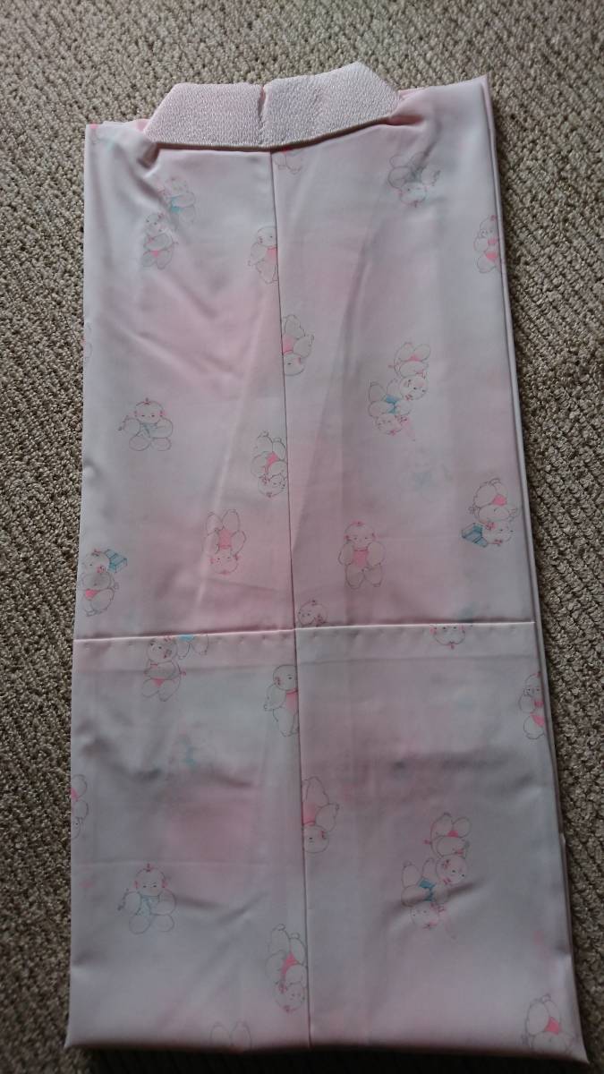 長襦袢 唐子柄 淡いピンク色【公式通販】 長襦袢 唐子柄 淡いピンク色