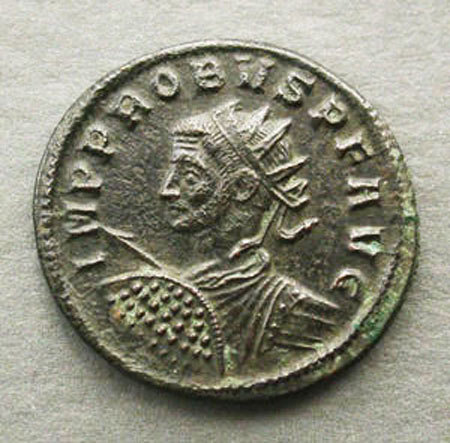 OC古代ローマ プロブス銅貨アントニニアヌス EF-!!!!　稀!!