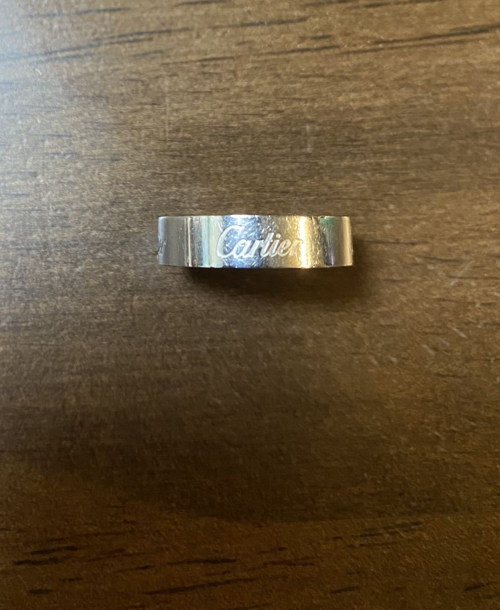 新品，正規品 Cartier ring カルティエリング(ホワイトゴールド)｜売買されたオークション情報、yahooの商品情報をアーカイブ公開 - オークファン ゴールド