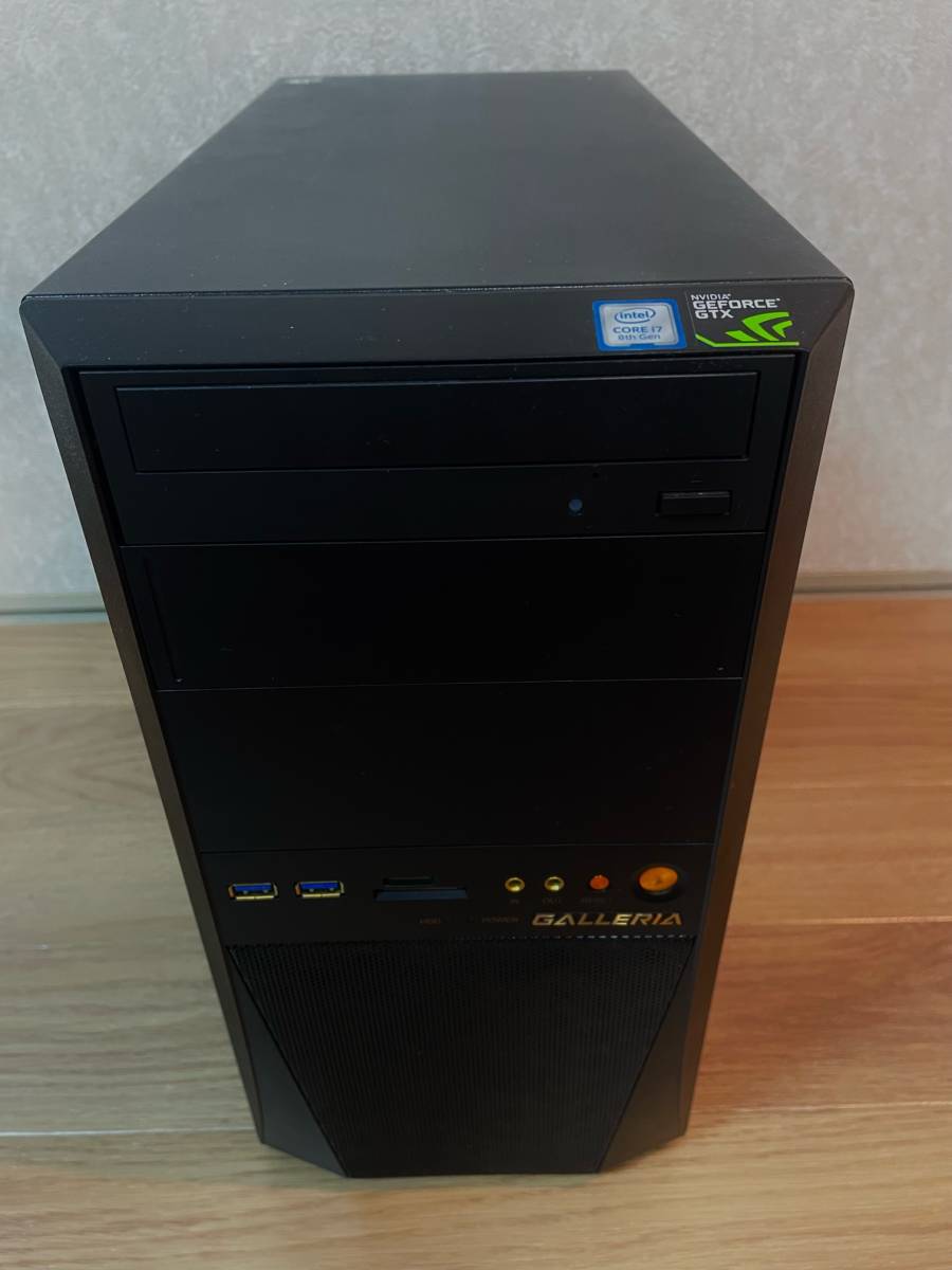 ［1円スタート］ハイスペックゲーミングPC◆全メタバース対応◆Core i7-8700K◆GeforceGTX1070Ti ◆MMORPG、競技FPS、VRゲーム各種対応