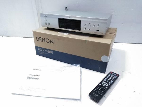 DCD-755RE DENON CDプレーヤー : | [プレミアムシルバー] R◇美品