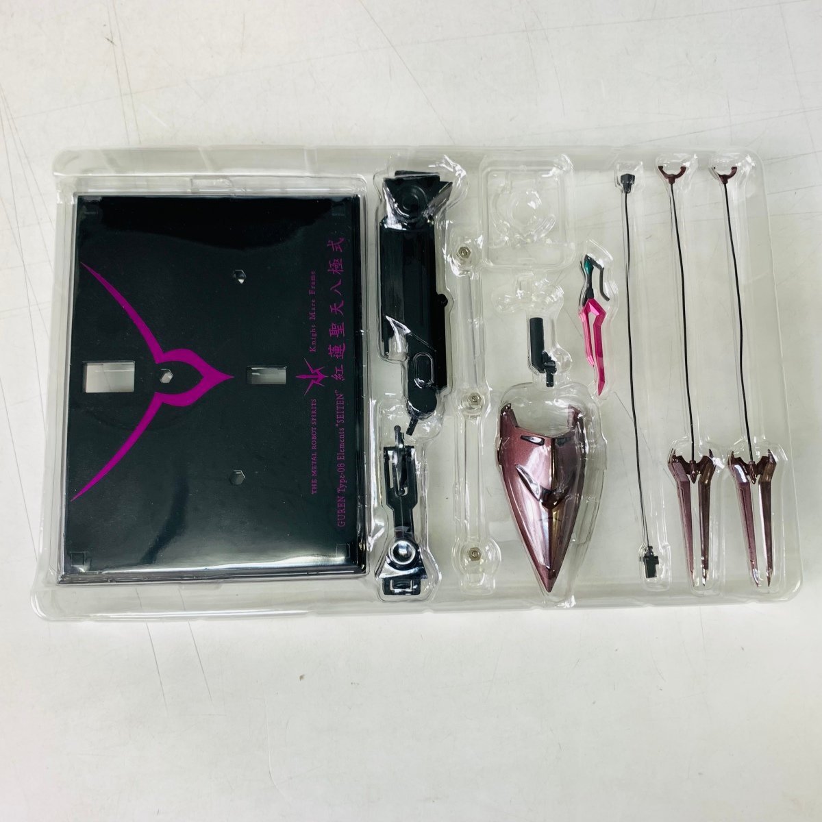 中古品 ROBOT魂 超合金 コードギアス R2 反逆のルルーシュ 紅蓮聖天八極