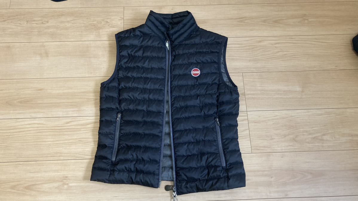 コルマー COLMAR ダウンベスト ダウンブルゾン ネイビー【サイズ48】