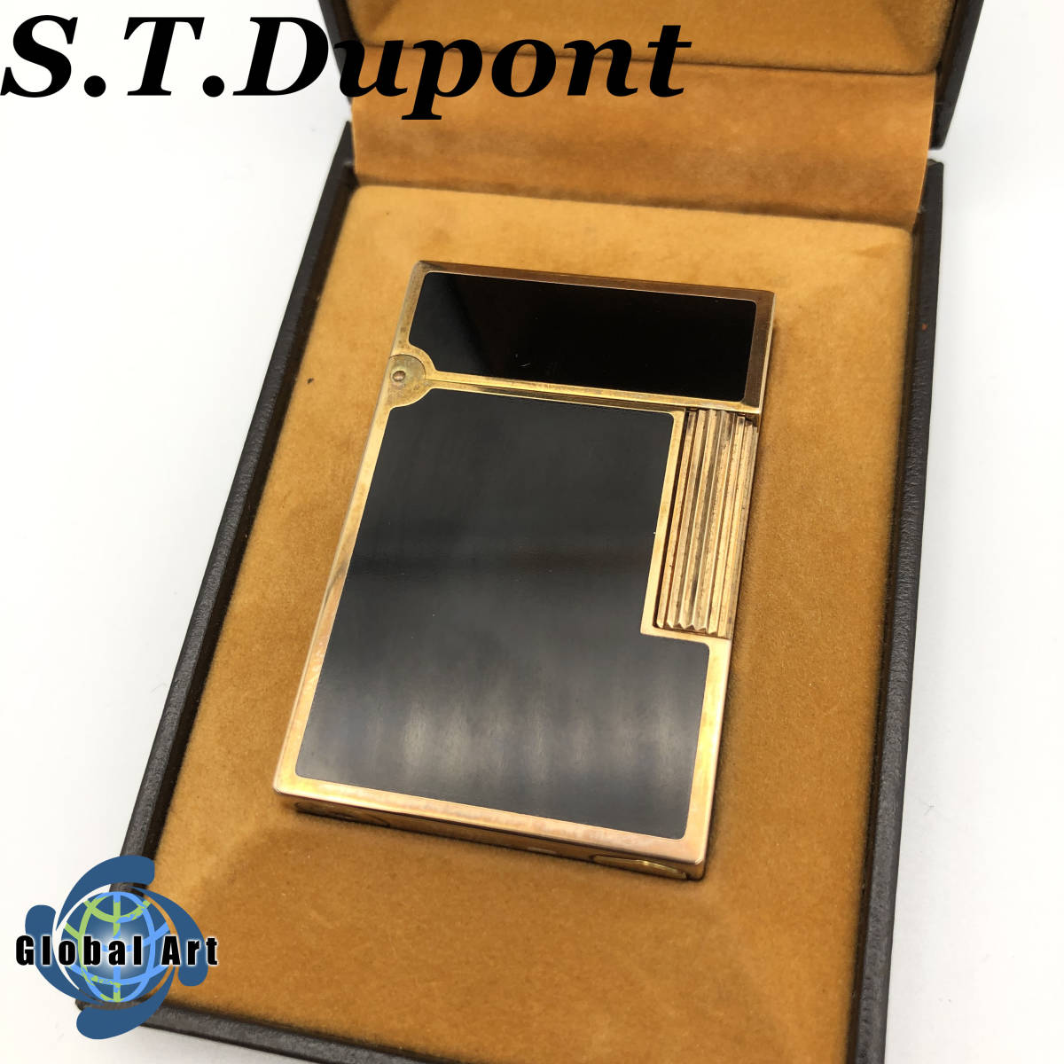 豊富な，新作登場 D01266/S.T.Dupont デュポン/ガスライター/ギャッツビー/ブラック&times;ゴールド/箱付/火花OK(デュポン)｜売買されたオークション情報、yahooの商品情報をアーカイブ公開 - オークファン デュポン