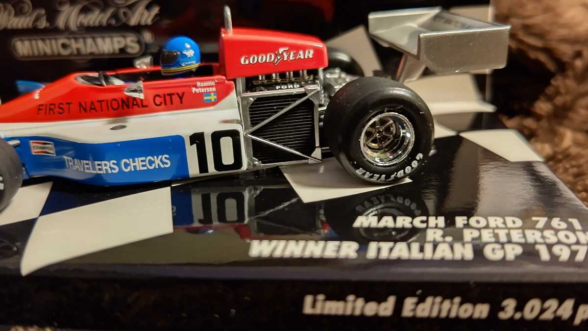 MINICHAMPS 1/43 MARCH FORD 761 R.ピーターソン ミニチャンプス PMA 1