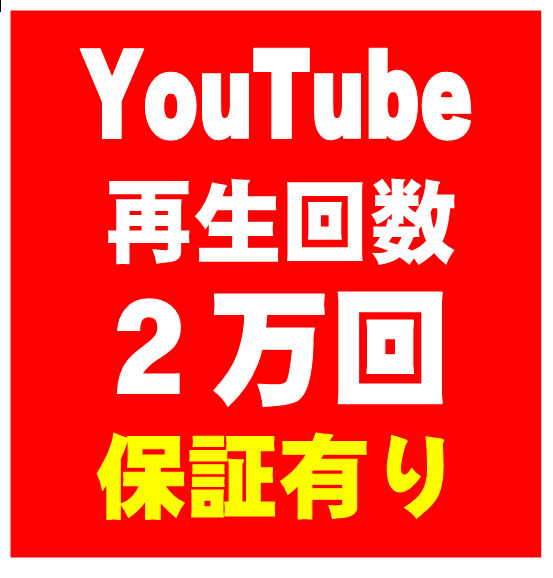【おまけ Youtube 再生回数 20000回 増加します！！ 3０日保証付き 】ユーチューブ YouTube チャンネル登録者 3つ自動増加ツール！