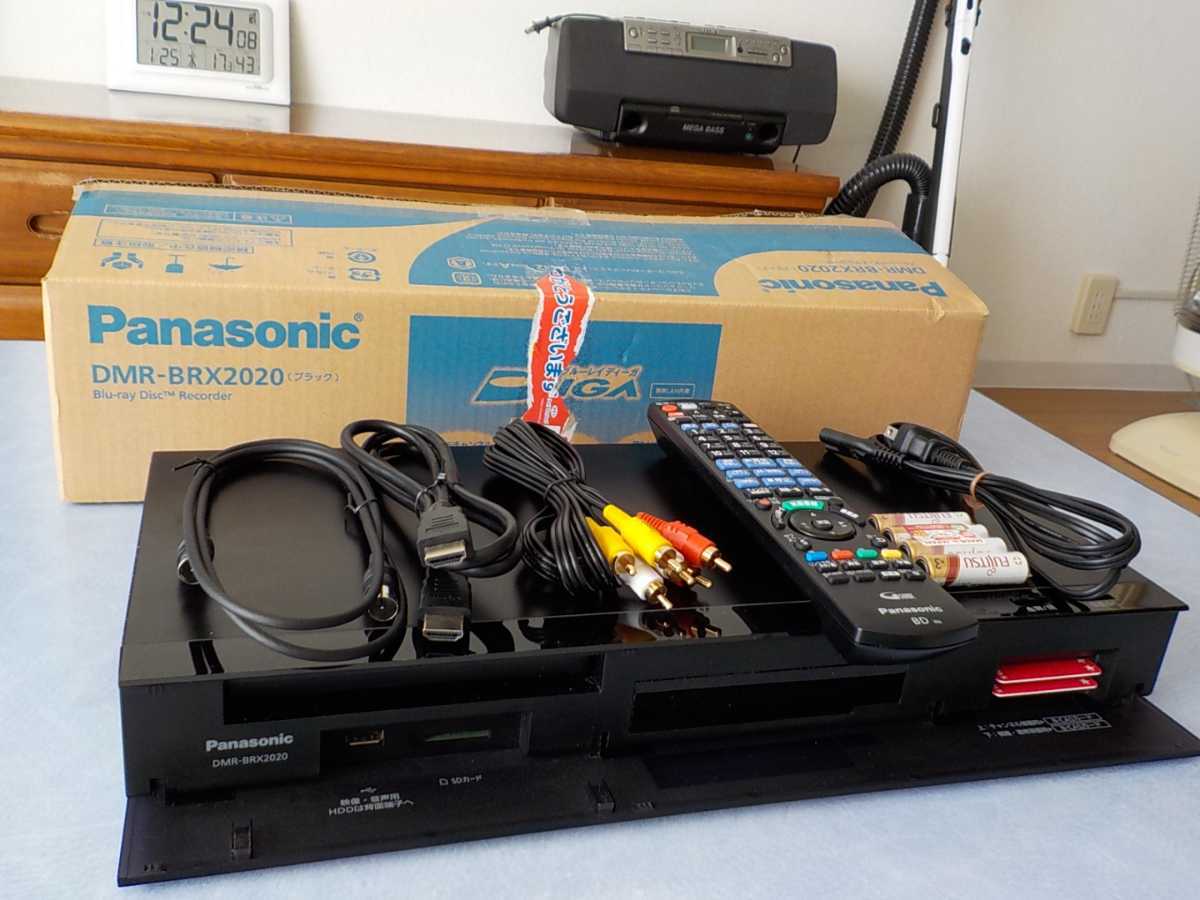 Panasonic DMR-BRX2020 ブルーレイレコーダー 動作品 Panasonic ブルーレイディスクレコーダー DMR-BRX2020 Panasonic DMR