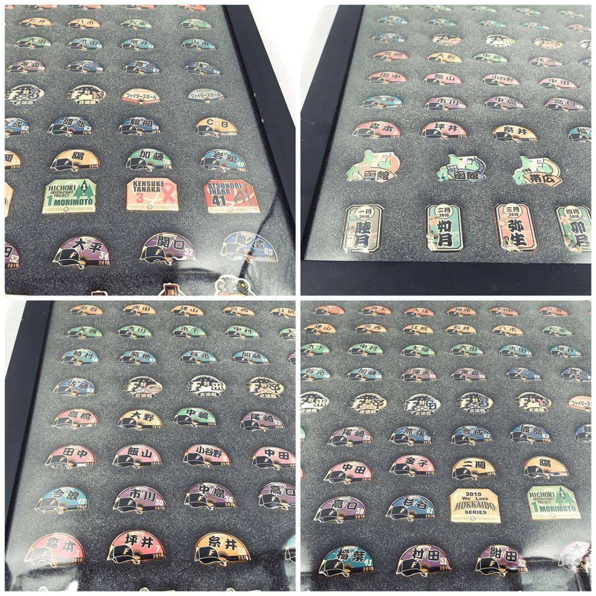 2010 北海道日本ハムファイターズ ファンクラブピンバッジコレクション 