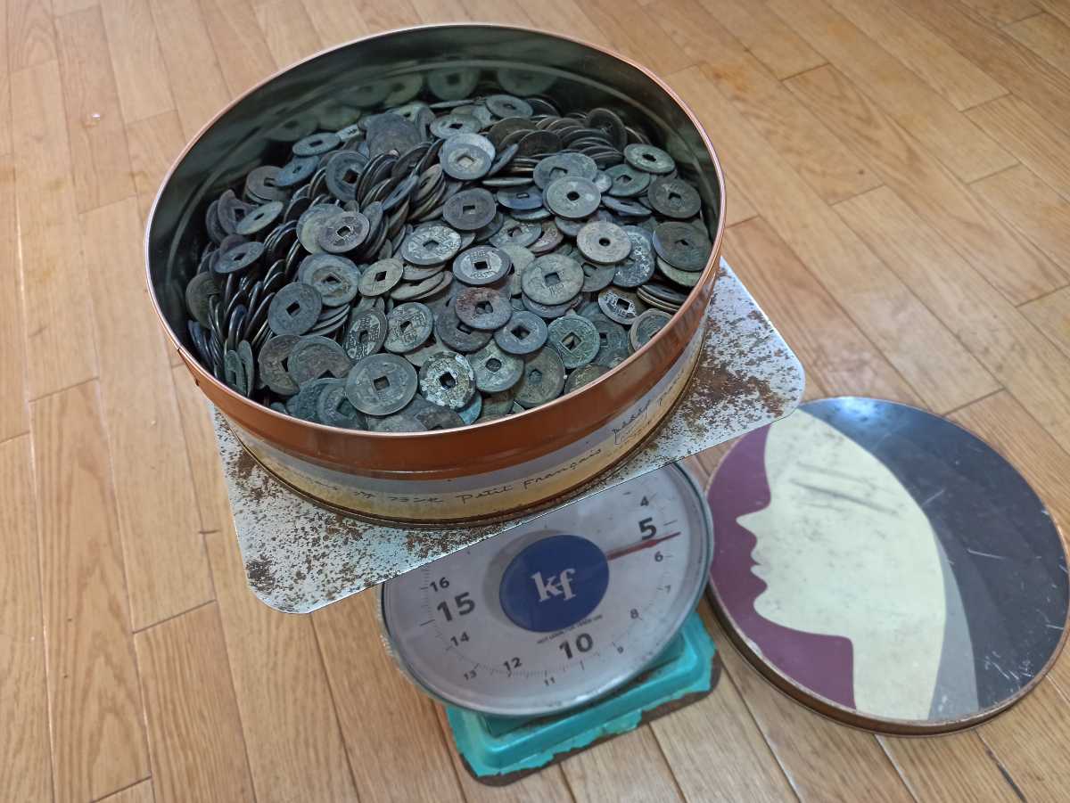 古銭 未選別 穴銭 約5kg 古銭 穴銭 まとめ 銀貨 約5kg 公式通販