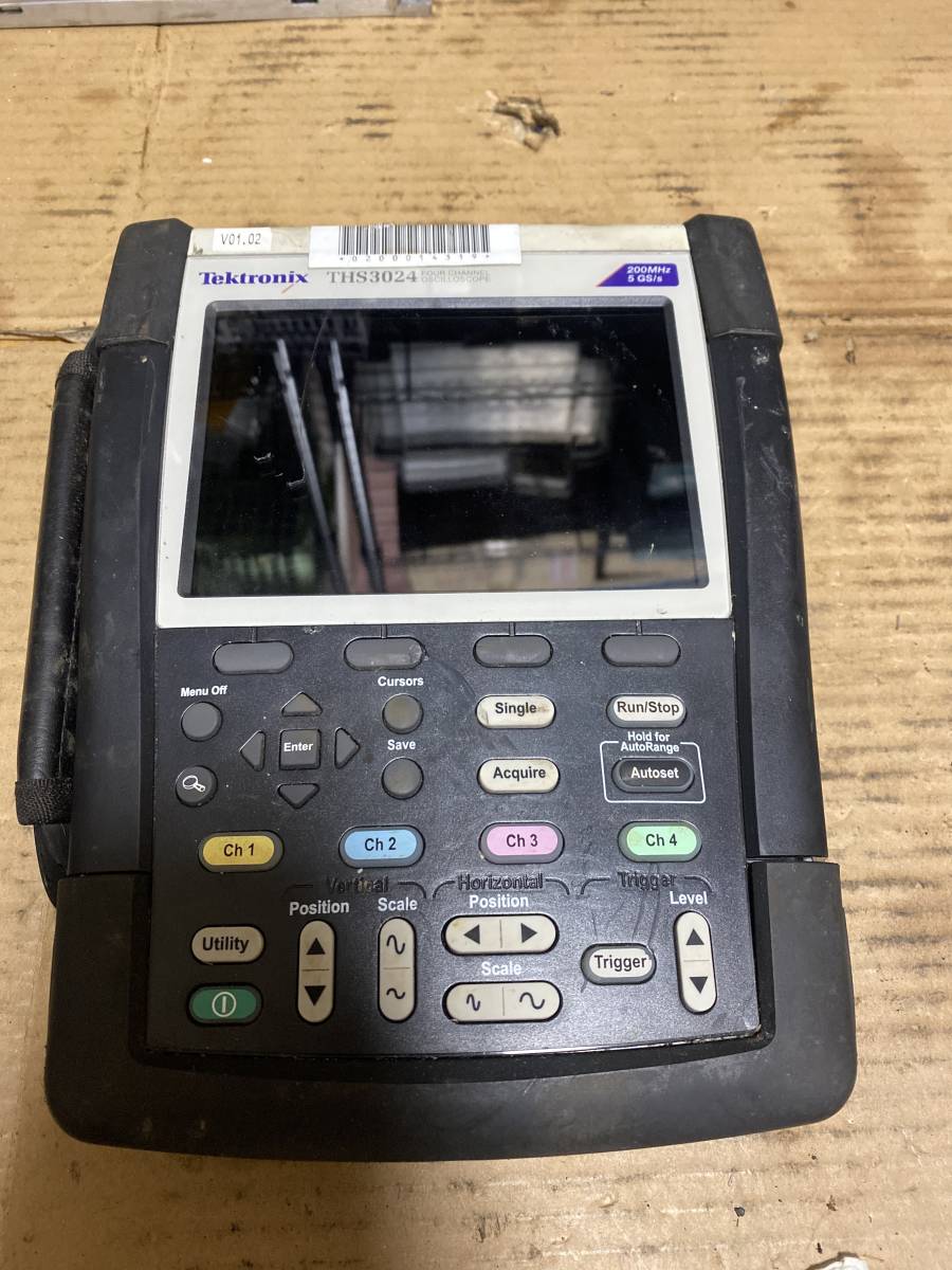 3A00121 TEKTRONIX THS3024 THS3000シリーズ・ハンドヘルド・オシロスコープ 未確認
