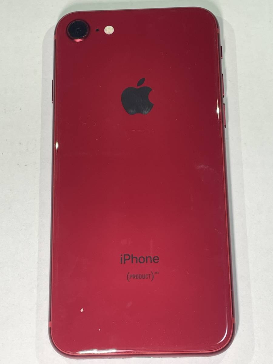 iPhone8 64GB (SIMフリー)PRODUCT RED レッド iFaceケース付き 64GB