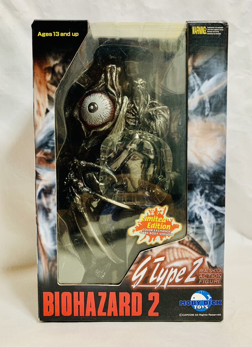 リアルショックアクションフィギュア バイオハザード2 G Type2 ダークボディバージョン