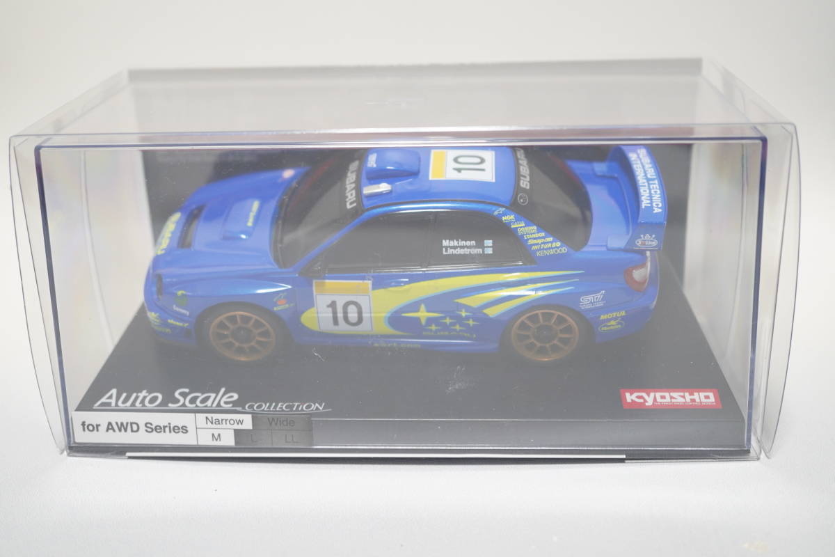 KYOSHO Mini-z SUBARU IMPREZA WRC 2002 トミー・マキネン 京商 ミニッツ ボディ オートスケール コレクション ASC スバル インプレッサ