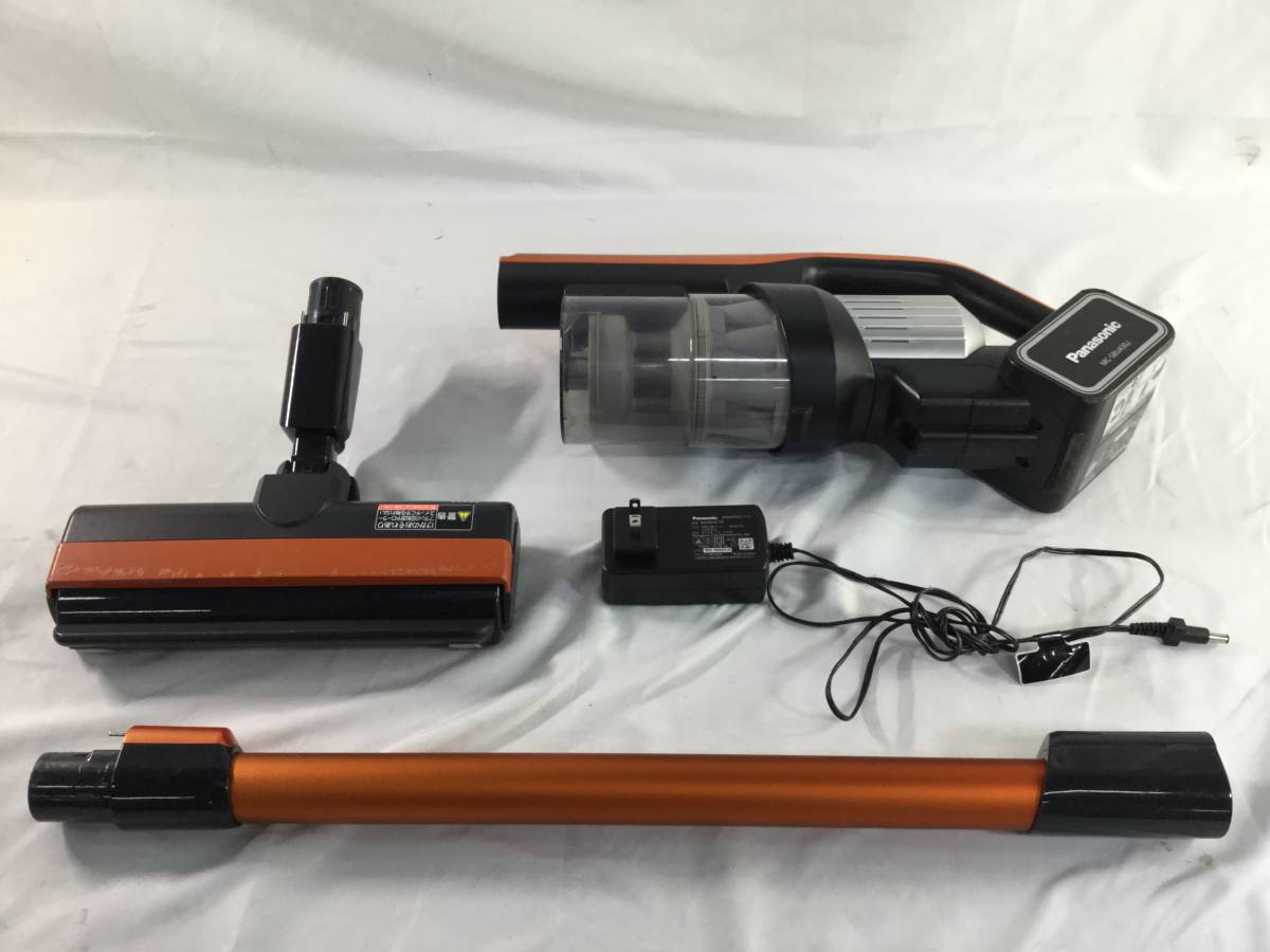 【838】2023.1.26.115 パナソニック Panasonic MC-SBU430J コードレススティック掃除機 POWER CORDLESS 掃除機 2019年製 中古