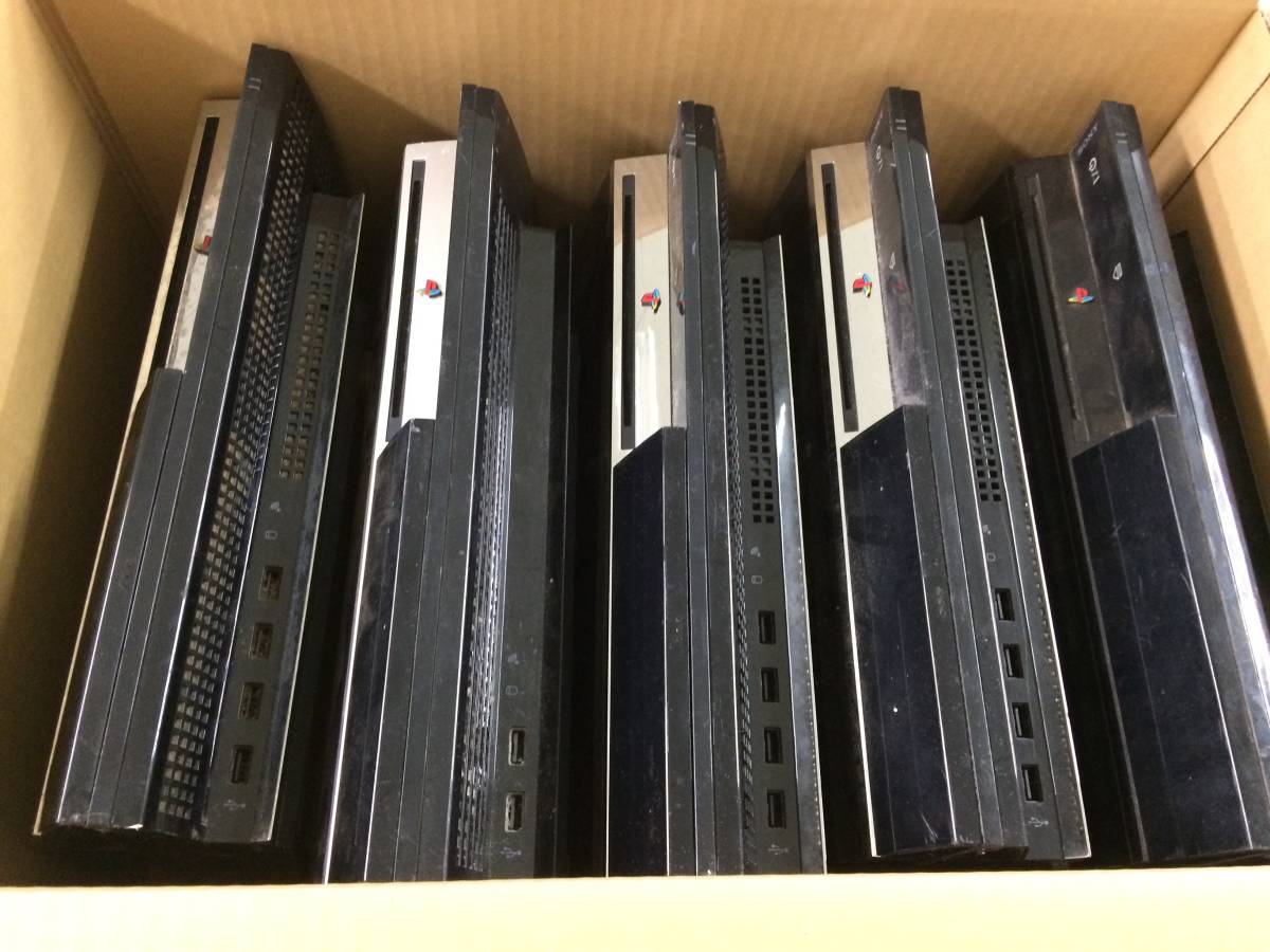 PS3 本体 厚型 5台 プレステ3 プレイステーション3 動作未確認 ジャンク まとめ売り Playstation3 初期型 z1-642/0/0(PS3本体)｜売買されたオークション情報、yahooの商品情報をアーカイブ公開 - オーク PS3本体