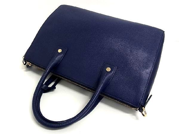 【極美品】 FURLA フルラ 2way ビジネスバッグ トート レザー A4 1円 □美品□ FURLA フルラ リンダM レザー 2WAY トートバッグ