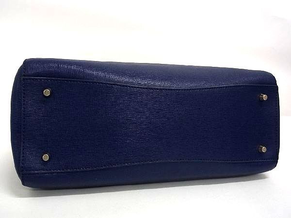 1円 □美品□ FURLA フルラ リンダM レザー 2WAY トートバッグ