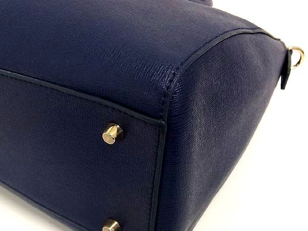 1円 □美品□ FURLA フルラ リンダM レザー 2WAY トートバッグ