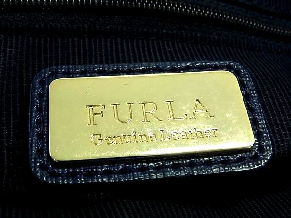 1円 □美品□ FURLA フルラ リンダM レザー 2WAY トートバッグ
