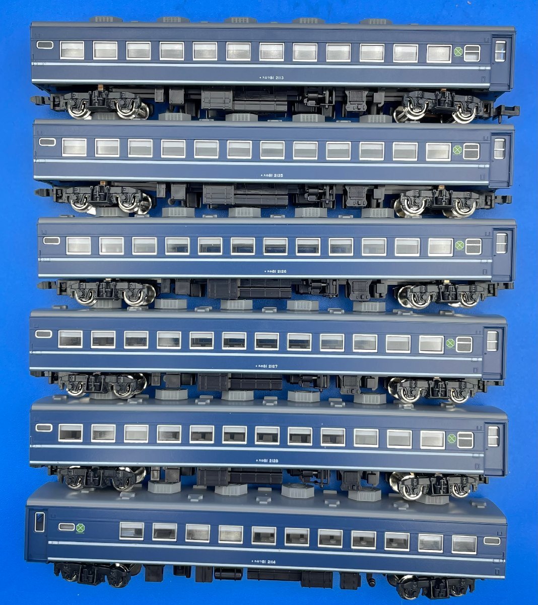 ☆3A264 Nゲージ カトー スロ81系 お座敷客車 6両セット 品番10-334
