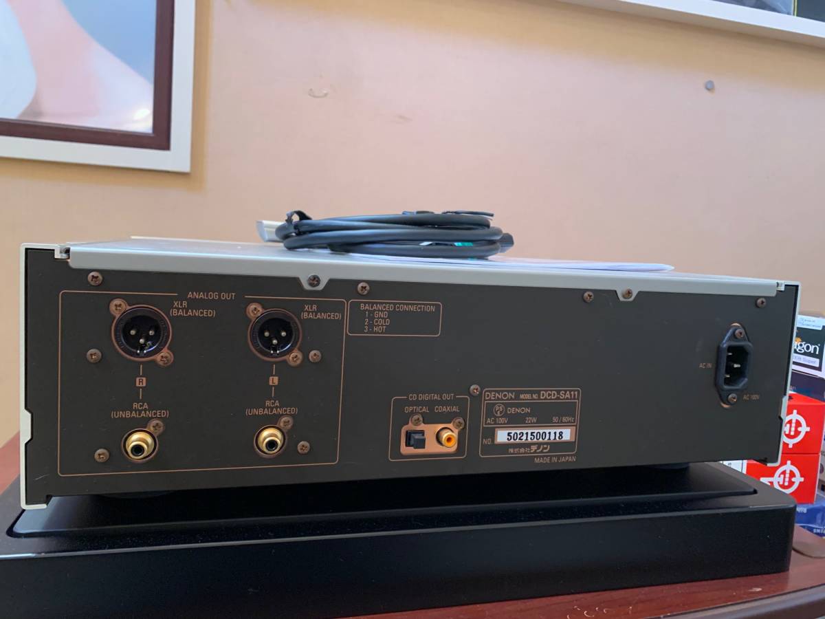 ステレオ専用SACD/CDプレーヤー DENON DCD-SA11 DCD-SA11 DENON デノン
