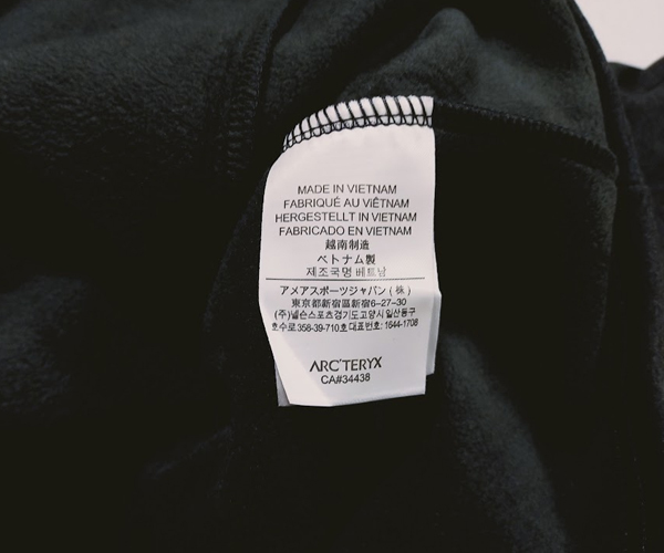 ★ARC'TERYX　アークテリクス　Dallen Fleece Pullover Men's 極暖 長裏起毛4方向ストレッチ長袖T-Shirt ★ Gray M