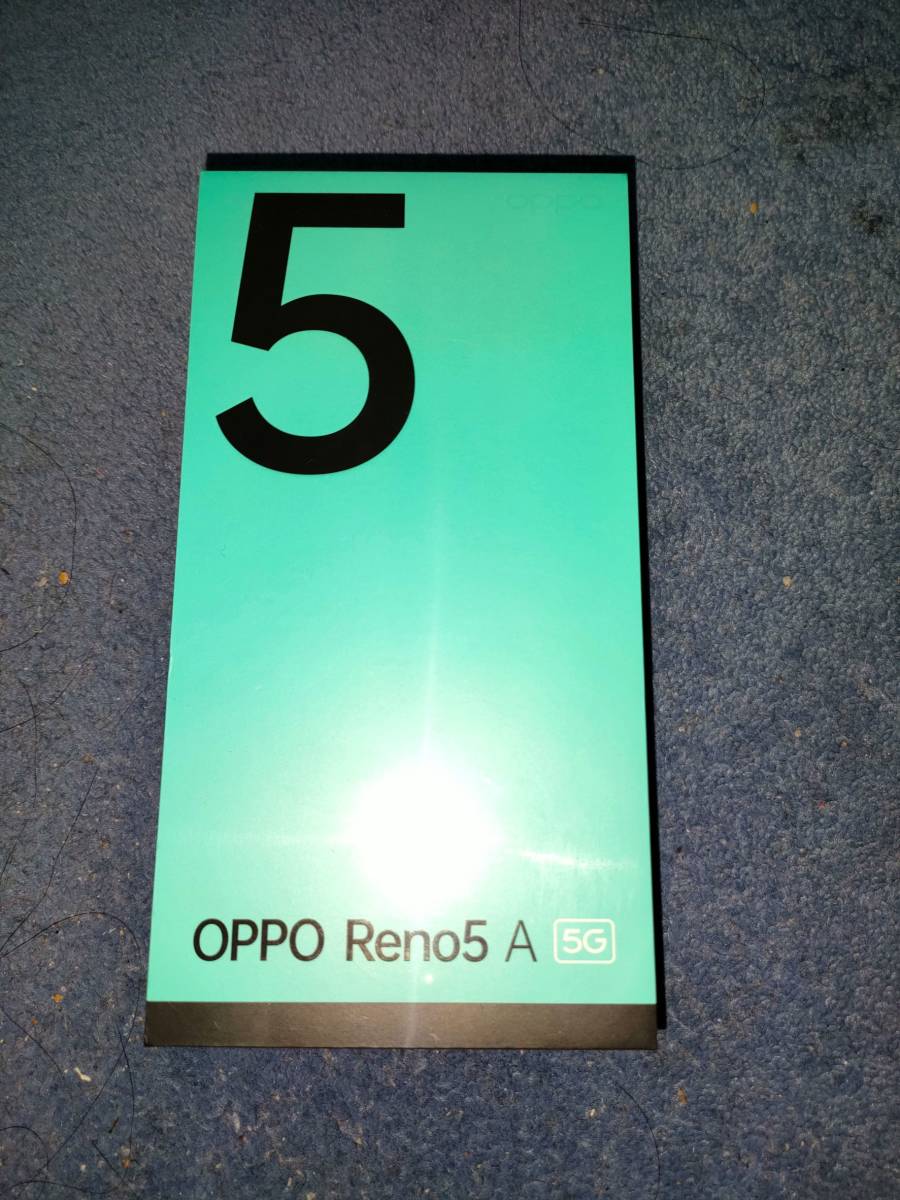 OPPO Reno5A(esim) アイスブルー ymobile 新品未使用 未開封品 OPPO