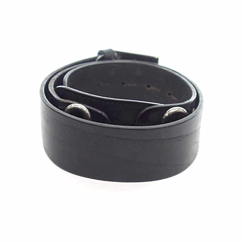 DOLCE&GABBANA 変形 デザイン レザーベルト