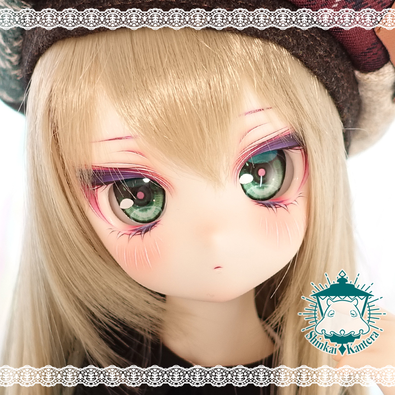 深海カンテラ】DDH-27 SW肌 カスタムヘッド＋カボションアイ2組 DDH-27 SW