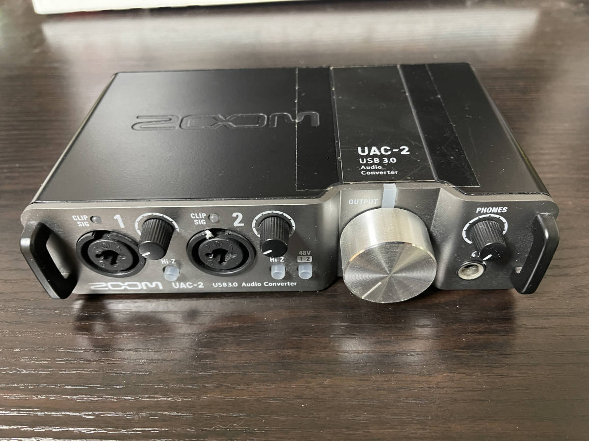 ZOOM UAC-2 中古 USB3.0 オーディオインターフェイス | Zoom